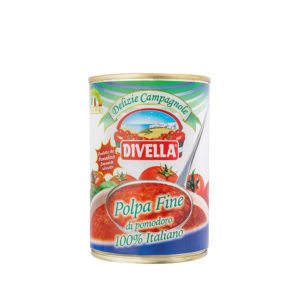 DIVELLA POLPA FINE DI POMODORO 100% ITALIANO 400 GR