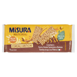 MISURA MULTIGRAIN CRACKERS CEREALI ANTICHI 320 GR