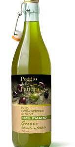 POGGIO DELLE FATTORIE OLIO EXTRA VERGINE DI OLIVA GREZZO 100% ITALIANO 750 ML