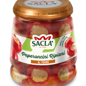 SACLA PEPERONCINI RIPIENI AL TONNO 280 GR