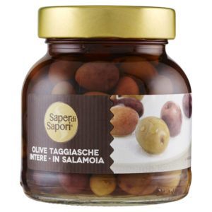 SELEX SAPER DI SAPORI OLIVE TAGGIASCHE INTERE IN SALAMOIA 300GR