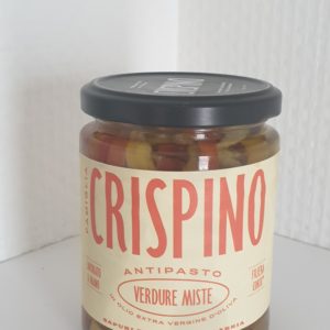 CRISPINO ANTIPASTO DI VERDURE MISTE 270 GR