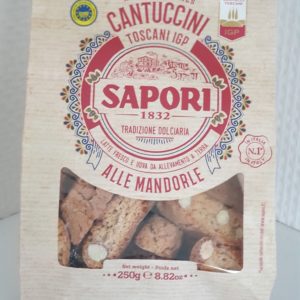 SAPORI CANTUCCINI TOSCANI IGP ALLE MANDORLE 250GR