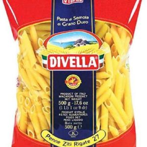 DIVELLA N°27 Penne Ziti Rigate 500GR